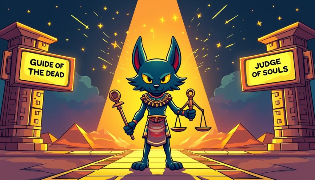 découvrez le rôle d'anubis dans la mythologie égyptienne : guide des morts ou juge des âmes, explorez ses fonctions et son importance dans l'au-delà.