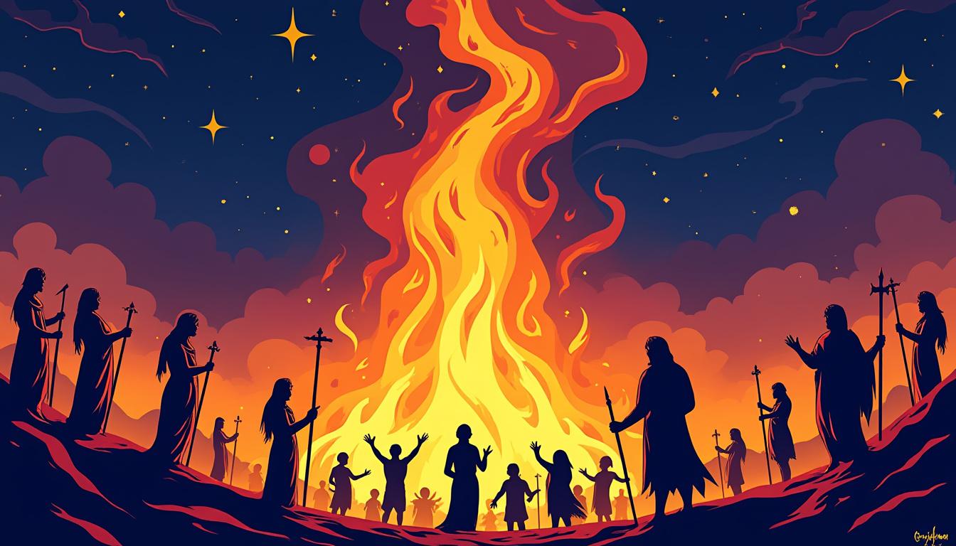 Le feu dans les mythes : lumiÚre des dieux, flamme des hommes 2 découvrez le rÎle fascinant du feu dans les mythes à travers les ùges, symbole de lumiÚre divine et de puissance humaine.