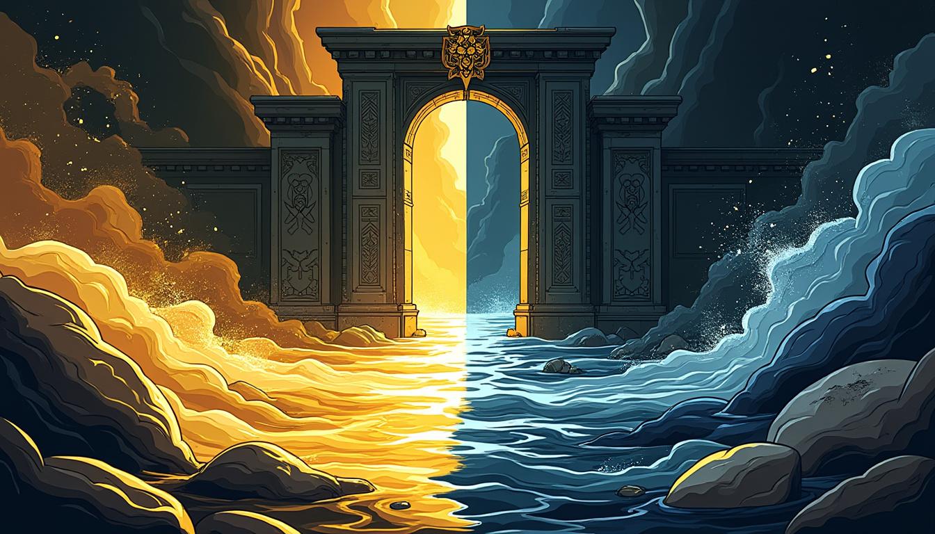 explorez le rôle de l'eau dans les mythes, symbolisant la mémoire, la purification et les mystères du monde des profondeurs.