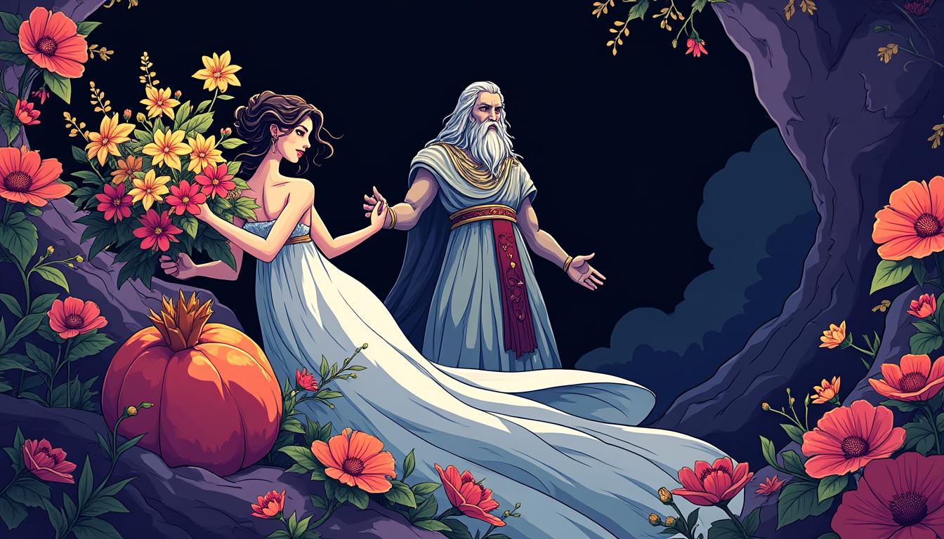 découvrez le mythe fascinant de perséphone, reine des enfers, symbole de la mort et du renouveau, et explorez son rôle dans la mythologie grecque.