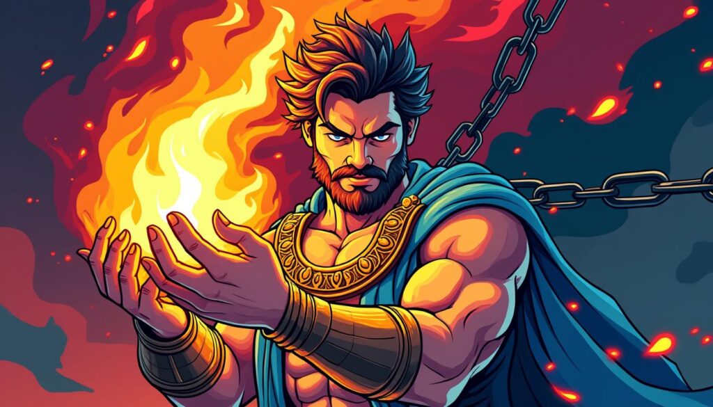 découvrez le mythe de prométhée et le feu volé, une légende captivante sur le prix du savoir interdit et les conséquences de la rébellion divine.