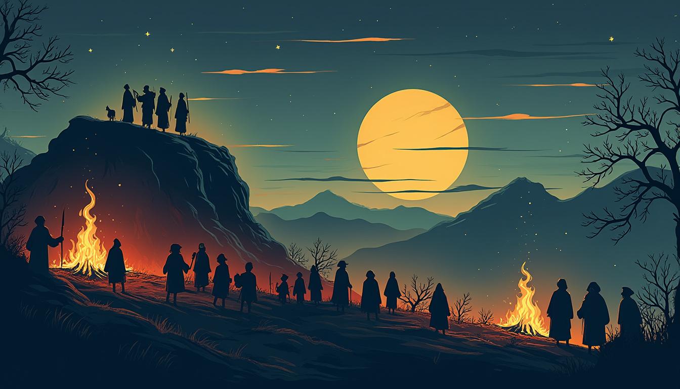 découvrez l'origine mystérieuse de samhain, la nuit où les morts franchissent le voile, à l'origine des traditions d'halloween.