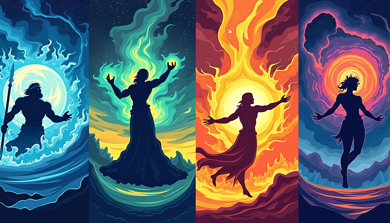 découvrez les origines de la terre à travers les cosmogonies universelles et les récits mythologiques sur la création par les dieux.