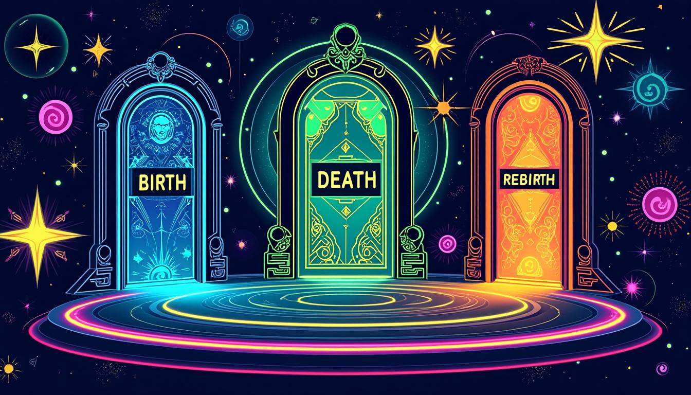 découvrez le cycle sacré de la vie à travers les trois étapes essentielles : naissance, mort et renaissance, et comprenez leur importance dans le parcours humain.
