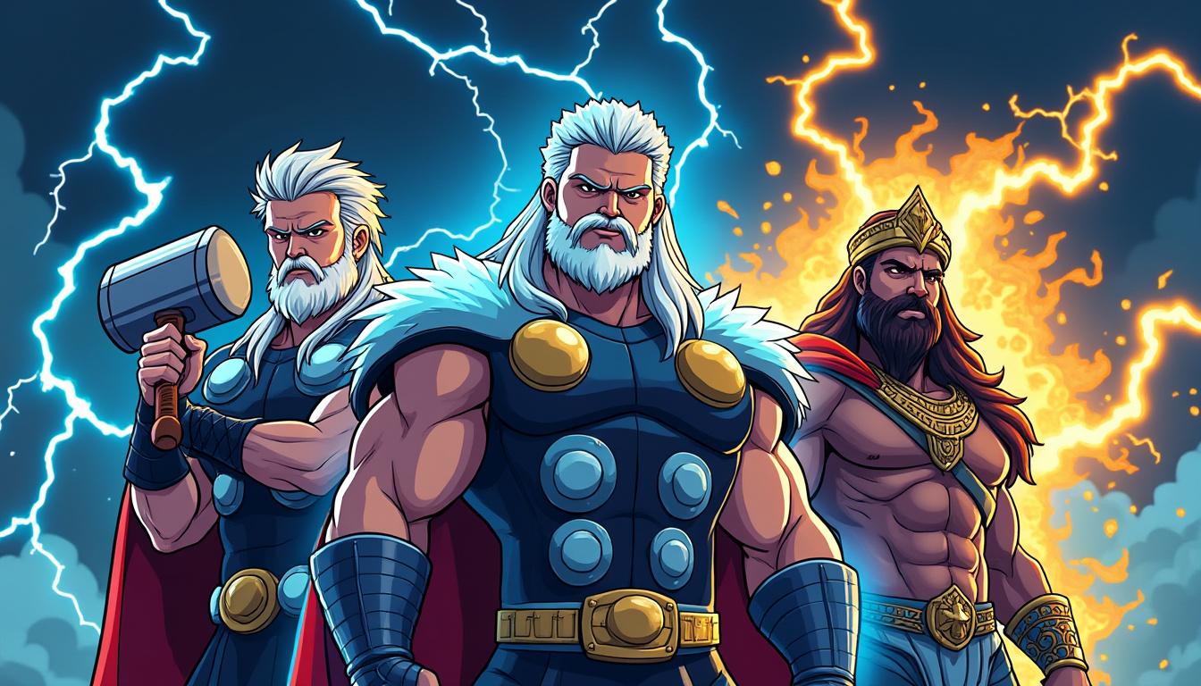découvrez comment thor, zeus et indra utilisent le tonnerre comme un puissant langage divin à travers différentes mythologies et cultures.