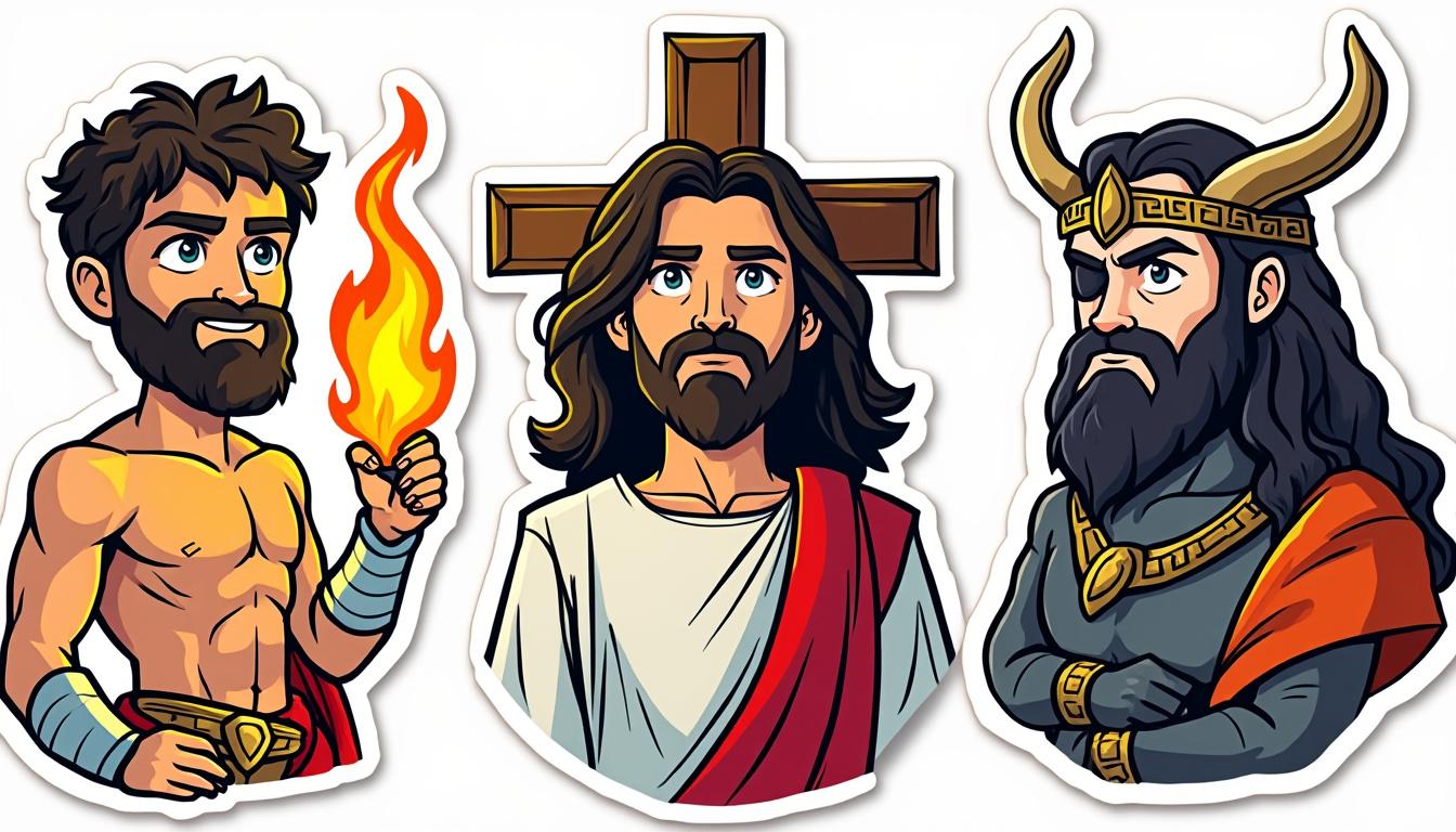 Prométhée, Jésus, Odin : le sacrifice comme éveil de la conscience 2 explorez le thème du sacrifice à travers les figures de prométhée, jésus et odin, et découvrez comment cet acte symbolise l'éveil de la conscience humaine.