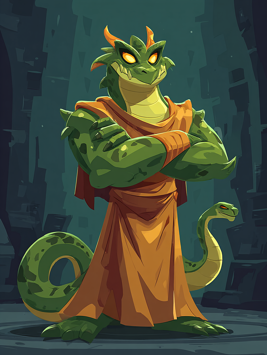 Illustration de Amphisbène