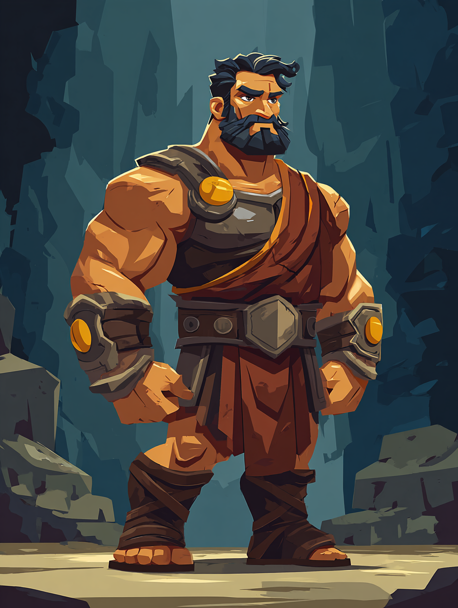 Illustration de Antée