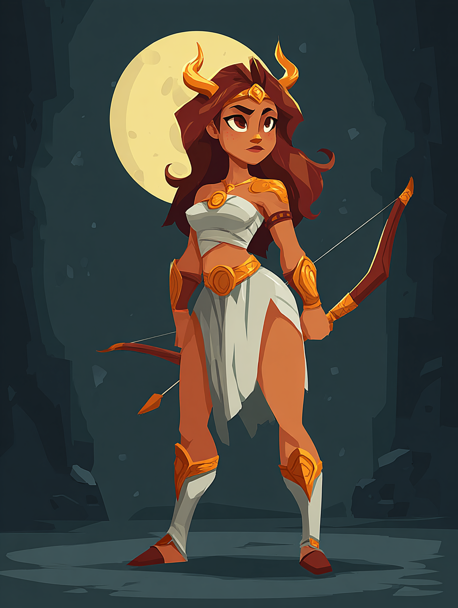 Illustration de Artémis