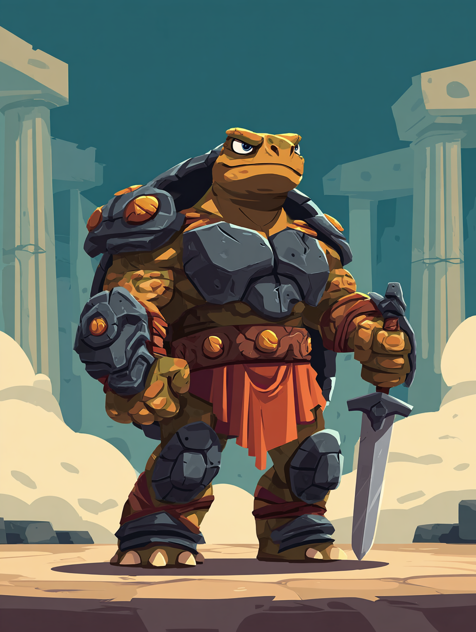 Illustration de Aspidochélon