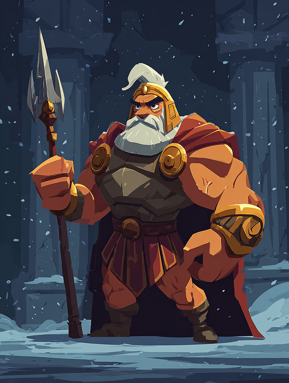 Illustration de Borée