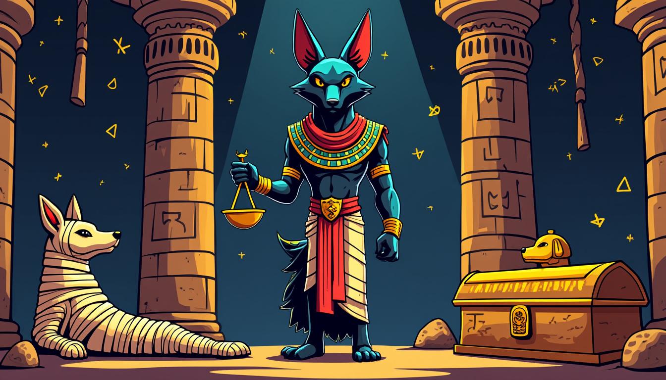 Anubis : guide des morts ou juge des ùmes ? 2 découvrez le rÎle d'anubis dans la mythologie égyptienne : guide des morts ou juge des ùmes, explorez ses fonctions et sa symbolique.