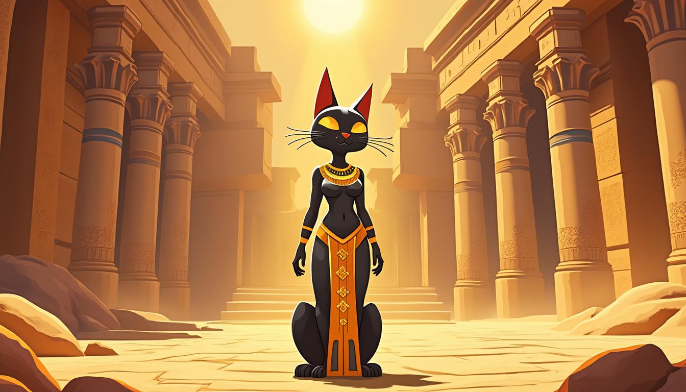 Bastet, la déesse chatte : douceur divine et fureur solaire 2 découvrez bastet, la déesse chatte égyptienne, symbole de douceur divine et de puissance solaire. plongez dans son univers mystique alliant protection, grùce et fureur.
