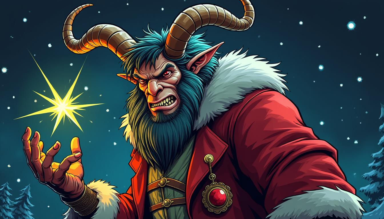 Krampus, le démon de Noël : le monstre qui punissait les enfants 2 découvrez krampus, le démon de noël, une créature terrifiante qui punissait les enfants sages pendant les fêtes. explorez l'origine et les légendes de ce monstre redouté.