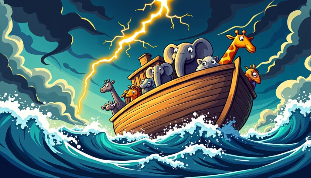 explorez le déluge de noé : mythe ancestral ou témoignage d'un véritable cataclysme historique ? découvrez les différentes interprétations et preuves.