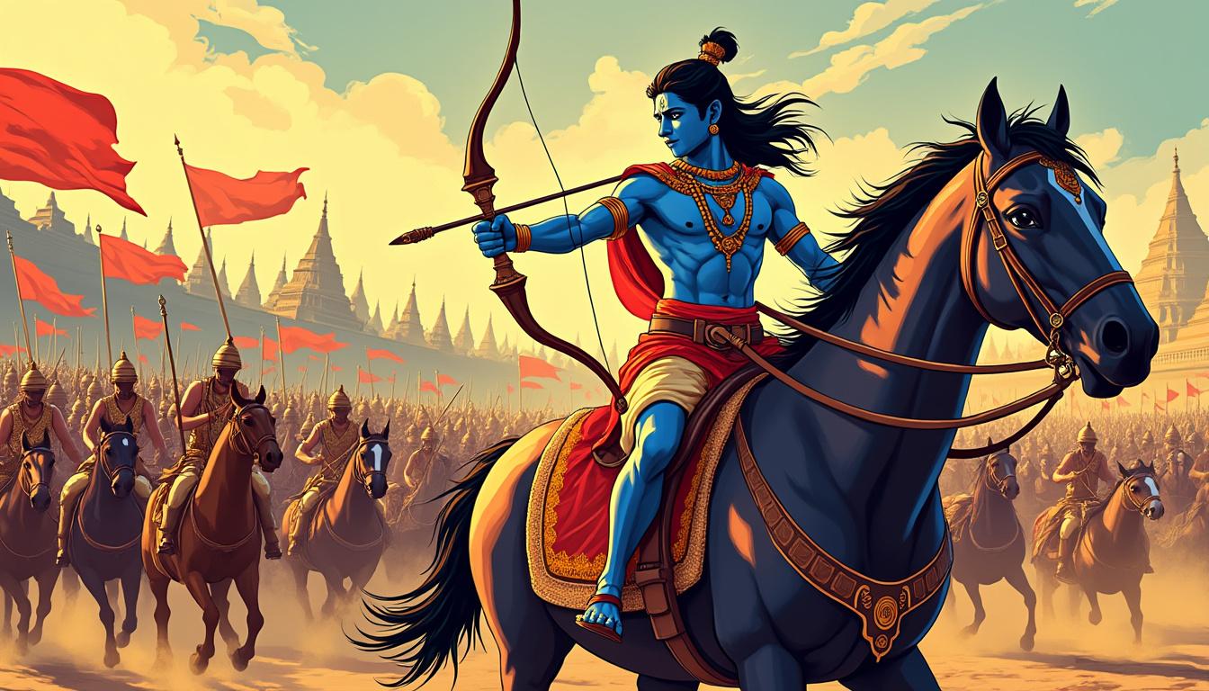 Le Mahabharata : guerre divine et secret des dieux 2 découvrez le mahabharata, une épopée légendaire mêlant guerre divine et mystères des dieux, révélant des secrets millénaires et des leçons intemporelles.