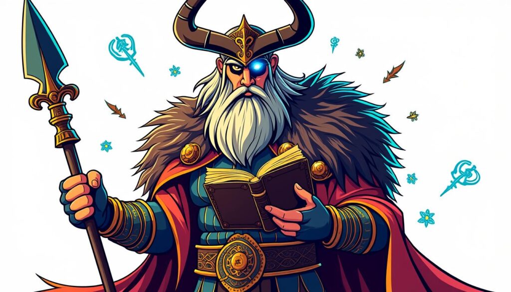 découvrez l'histoire fascinante d'odin, le dieu du savoir, qui sacrifia tout pour acquérir une sagesse infinie et percer les mystères de l'univers.
